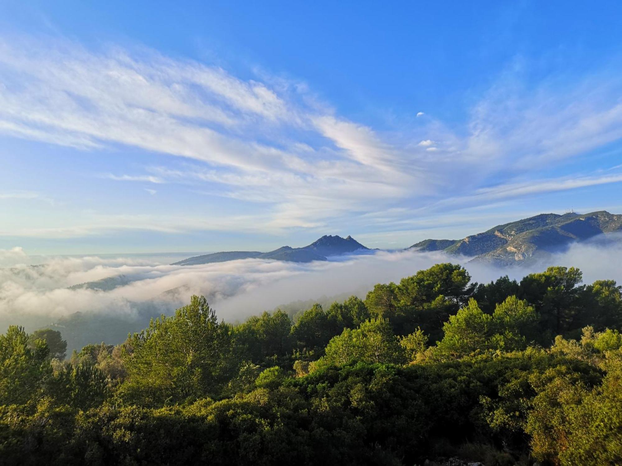 La Cueva De Miravet - Villa De Lujo En La Cima De La Montana Con Vistas Al Mar Cabanes  Exterior foto
