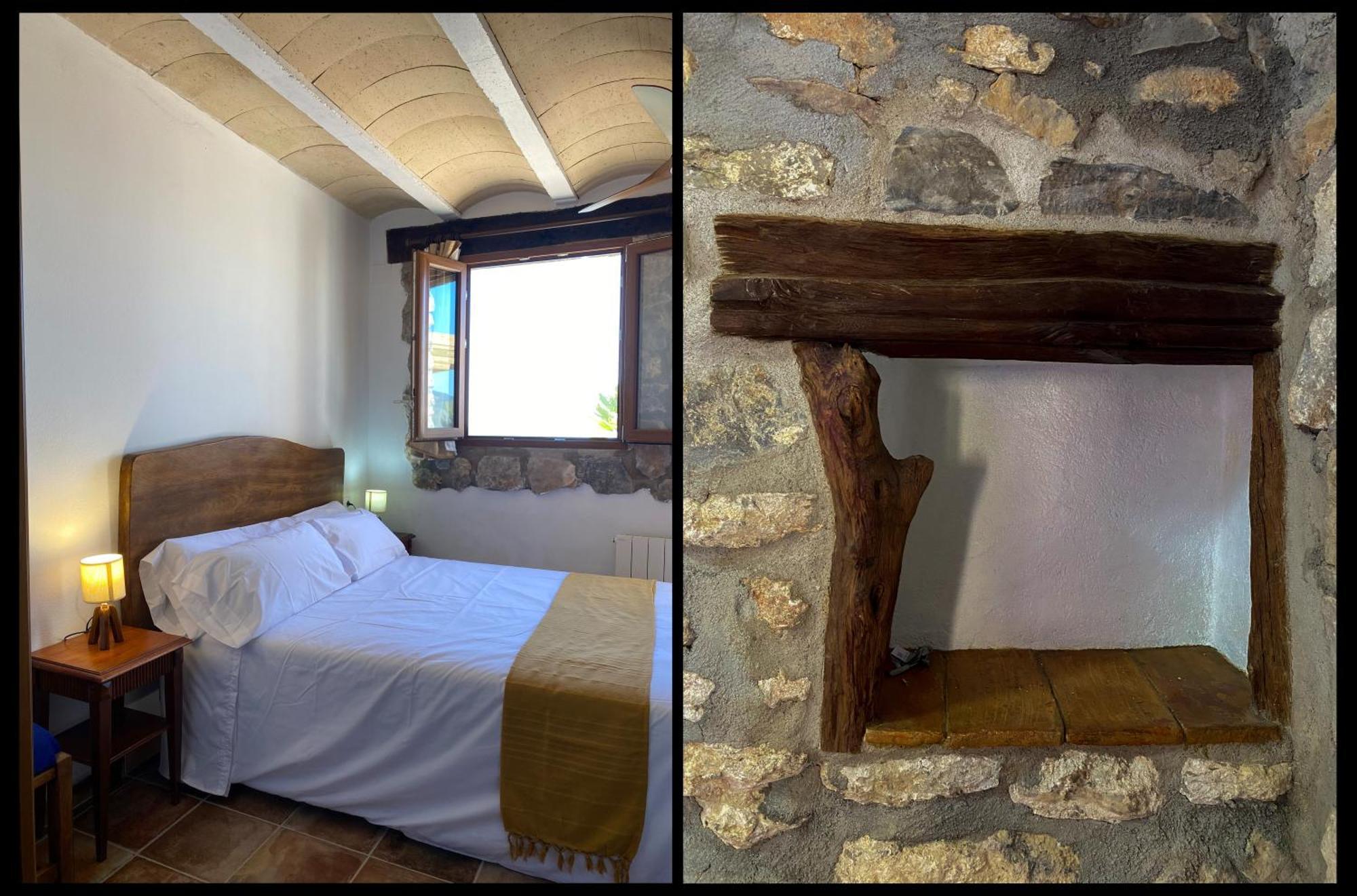 La Cueva De Miravet - Villa De Lujo En La Cima De La Montana Con Vistas Al Mar Cabanes  Exterior foto