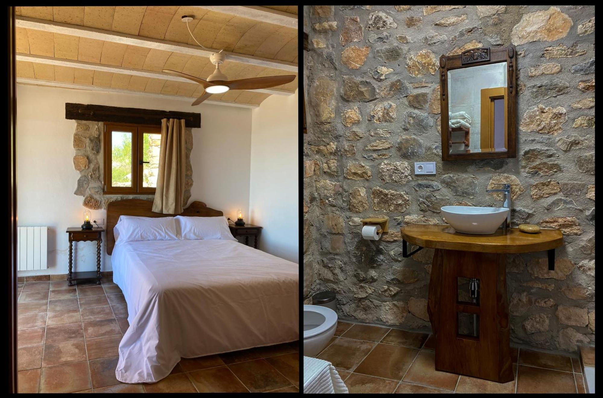La Cueva De Miravet - Villa De Lujo En La Cima De La Montana Con Vistas Al Mar Cabanes  Exterior foto