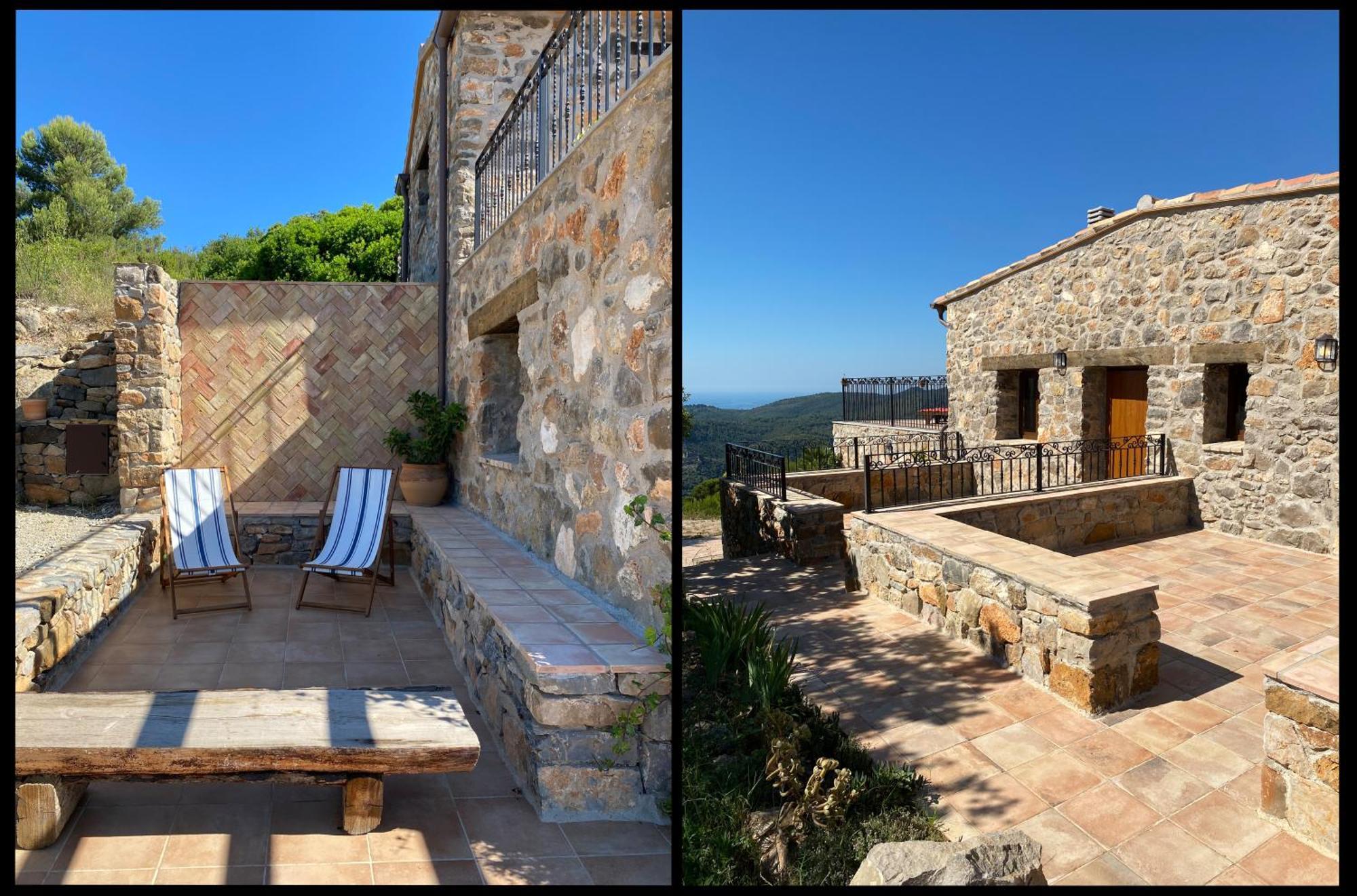 La Cueva De Miravet - Villa De Lujo En La Cima De La Montana Con Vistas Al Mar Cabanes  Exterior foto
