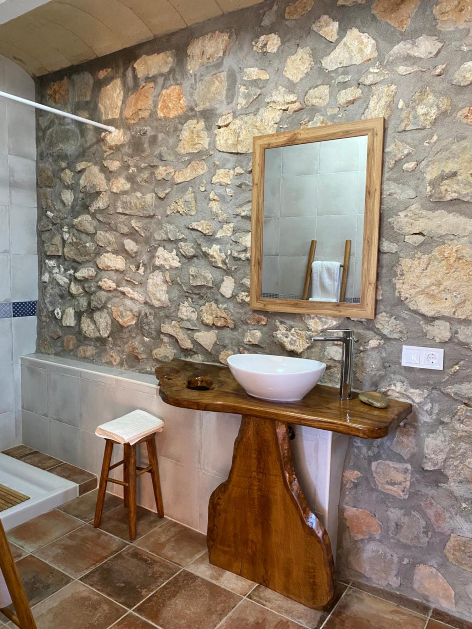 La Cueva De Miravet - Villa De Lujo En La Cima De La Montana Con Vistas Al Mar Cabanes  Exterior foto