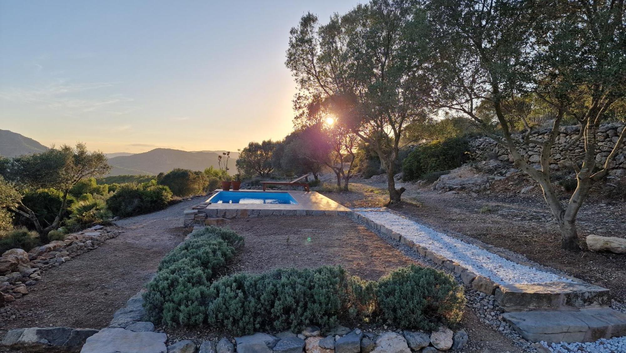 La Cueva De Miravet - Villa De Lujo En La Cima De La Montana Con Vistas Al Mar Cabanes  Exterior foto